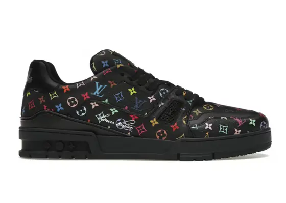 Louis Vuitton LV Trainer Takashi Murakami Black