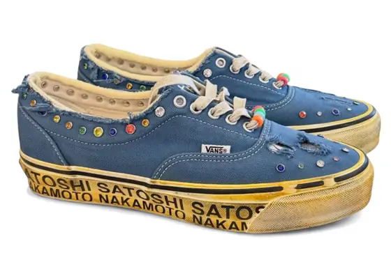 Vans OTW Era 95 Satoshi Nakamoto Round Lucky Charm Navy