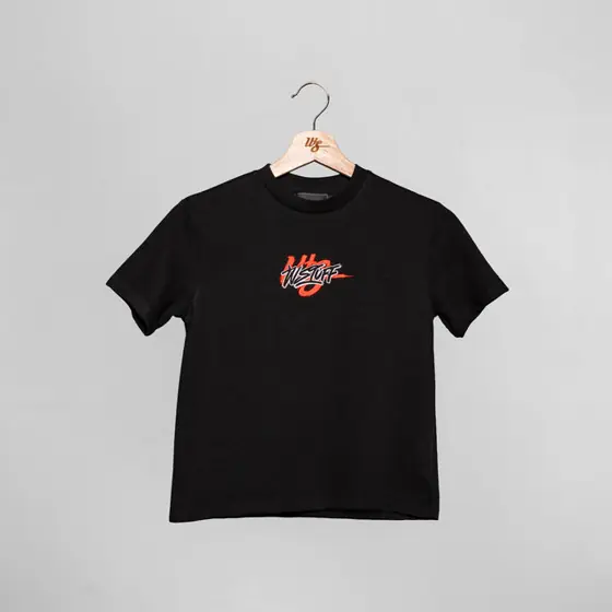 WS Kids Black Riot Tee