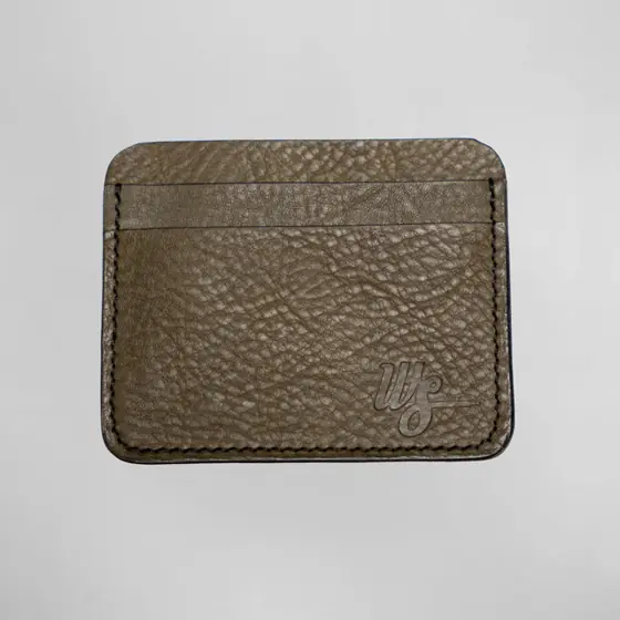 WS Olive Leather Card Holder