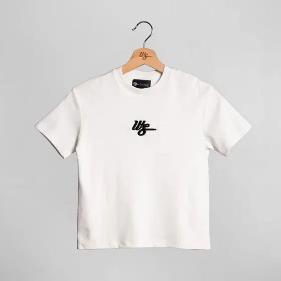WS Kids Back to Basics Tee White