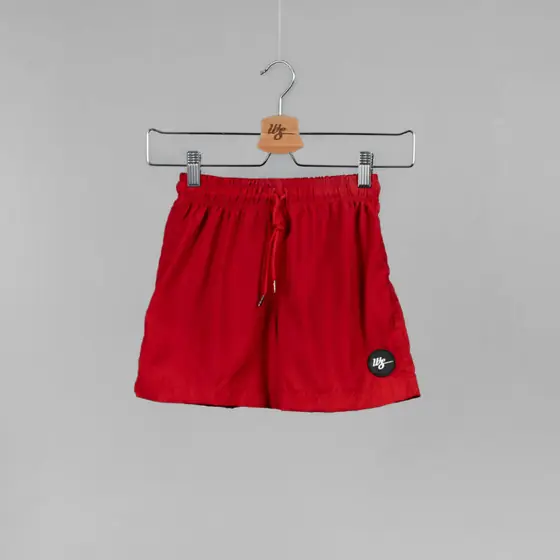 WS Kids Water Short Red