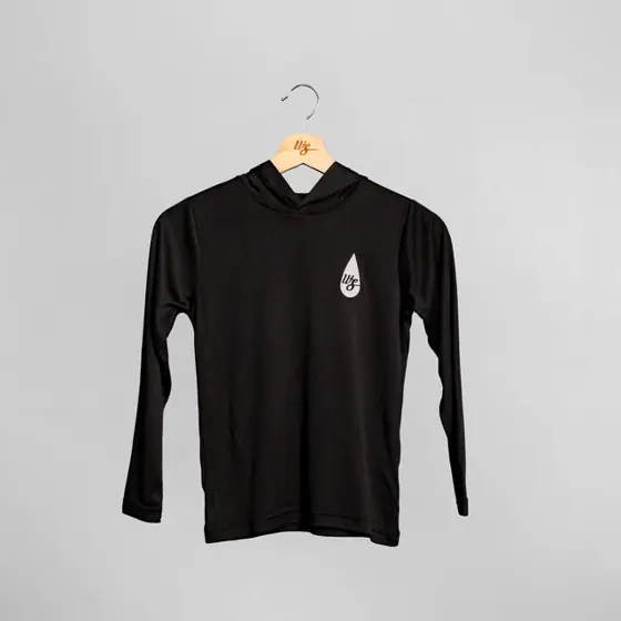WS Kids Summer Grey Spiral SPF Rashguard