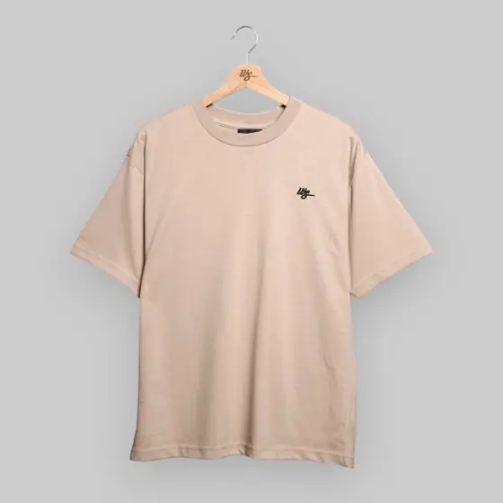 WS Small Logo Almond Tee