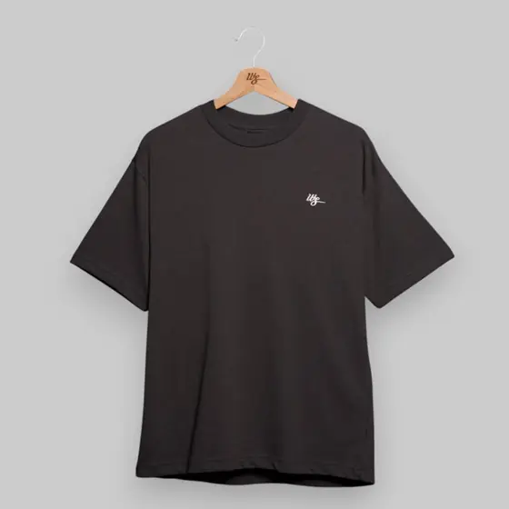 WS Small Logo Grey Tee