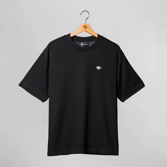 WS Small Logo Black Tee