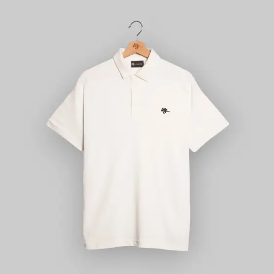 WS Small Logo White Polo