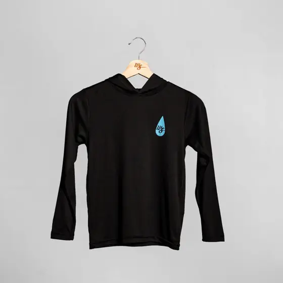 WS Kids Summer Blue Spiral SPF Rashguard