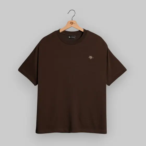 WS Tobacco Brown Small Logo Tee
