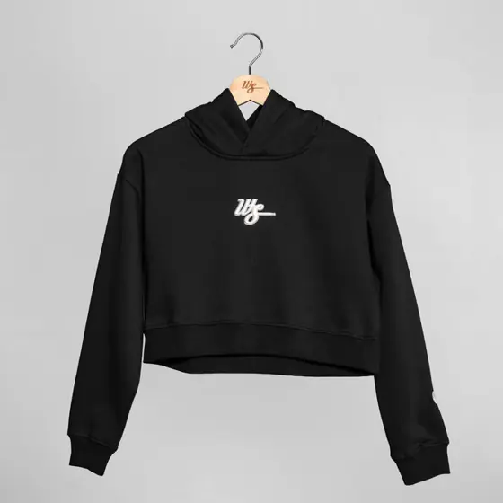 WS WMNS Back to Basics Crop Hoodie